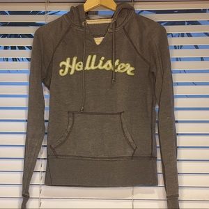 Gray Hollister California hoodie